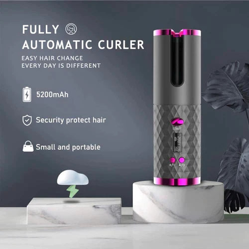 Cordless Automatic Curler